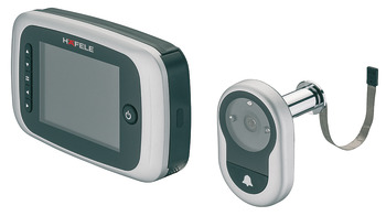 电子门镜, 3.5‘’TFT,配有红外摄像机和micro SD卡