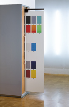 Wall display extension, full extension, load-bearing capacity up to 50 kg, steel