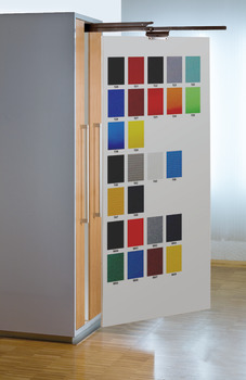 Wall display extension, full extension, load-bearing capacity up to 50 kg, steel