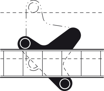 Shelf support, for inserting into drill hole ⌀ 5 mm, zinc alloy