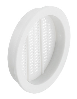 ventilation trims, Plastic, extremely fine mesh