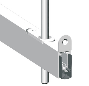 Retractable door seal, Schall-Ex® DUO L-15 WS with release plate, Athmer