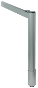 Table leg, with mounting bracket, for Idea 400