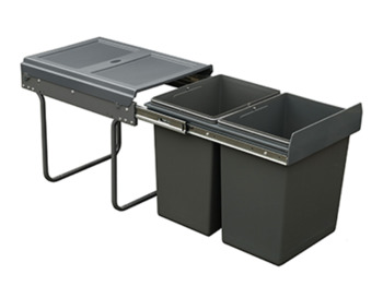 Double waste bin, Oska-H