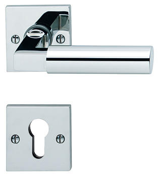 Door handle set, brass, Jatec, Bauhaus R 402/963